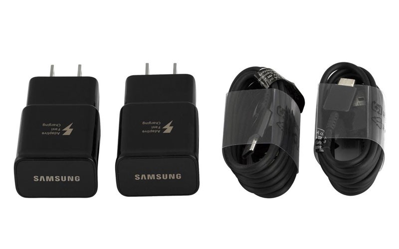 Samsung Fast Charger with 2 USB Cables S8 S9 