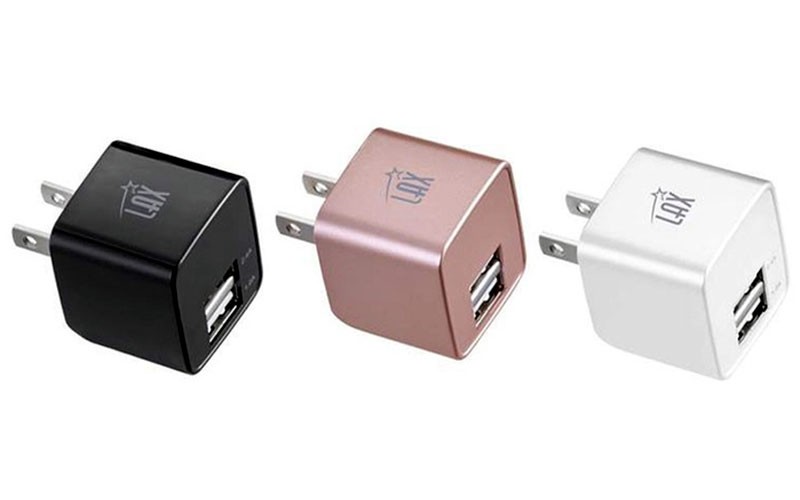 LAX Dual-USB Wall Charger for Smartphones and Tablets