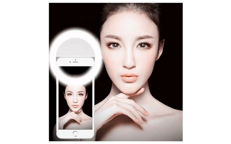Selfie Portable LED Ring Fill Light Camera Photography for Cell Phones