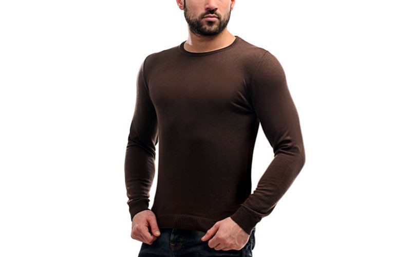 Men's Brown Sweater 