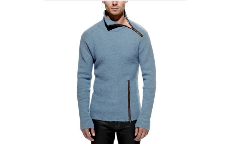 Jugar Merino Wool Turtle Neck Sweater Slate