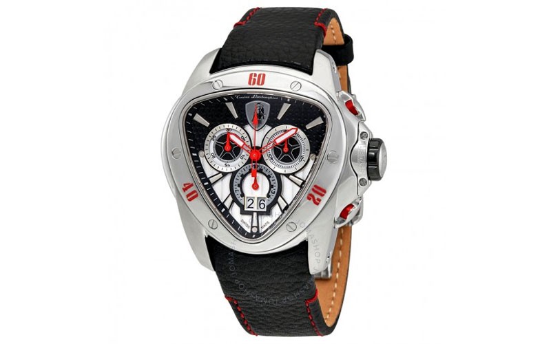 Spyder Chronograph Black and White Dial Men's Watch