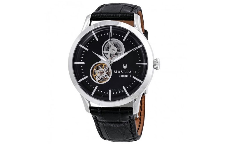 Tradizione Automatic Black Dial Men's Watch