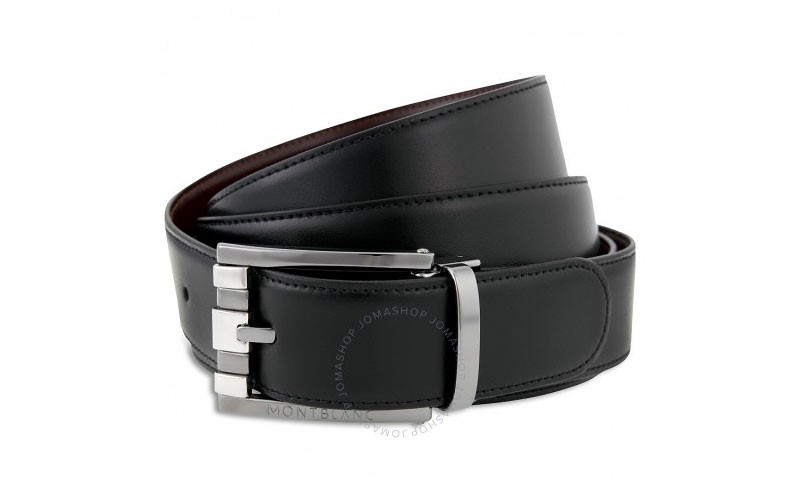 Montblanc Classic Collection Reversible Leather Belt 