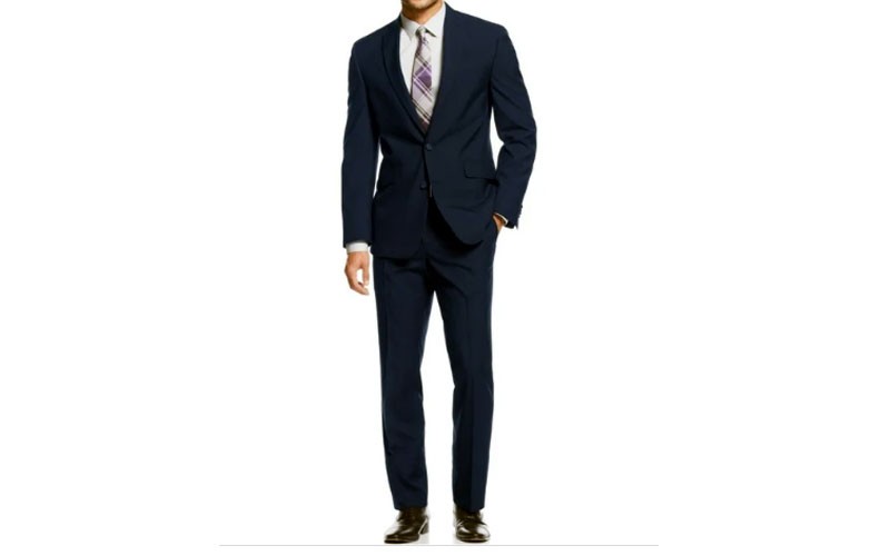 Braveman Men's Slim Fit 2 Piece Suit