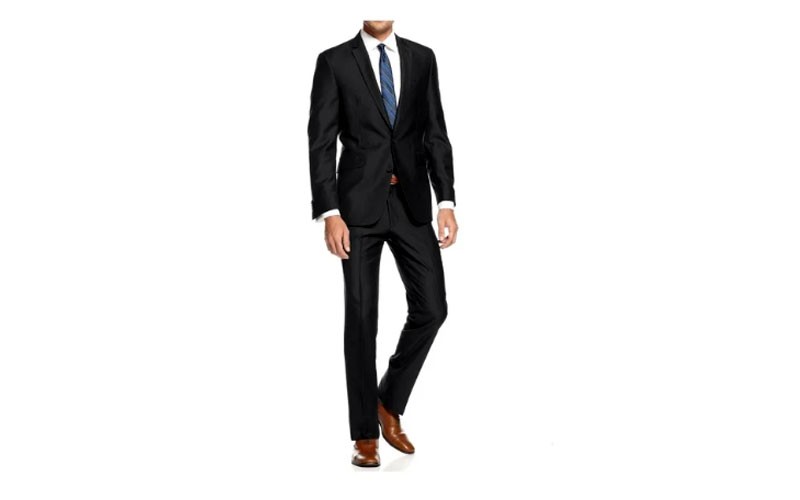 Braveman Men's Slim Fit 2 Piece Suit