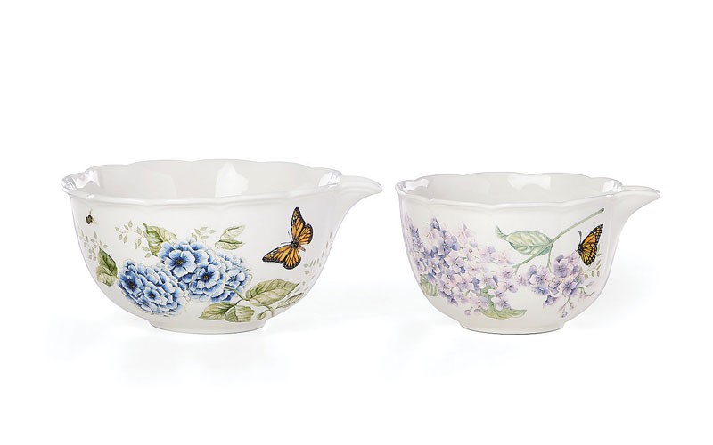 Butterfly Meadow 2-piece Nesting Bowl Set