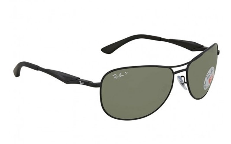 Rayban Green Aviator Polarized Sunglasses