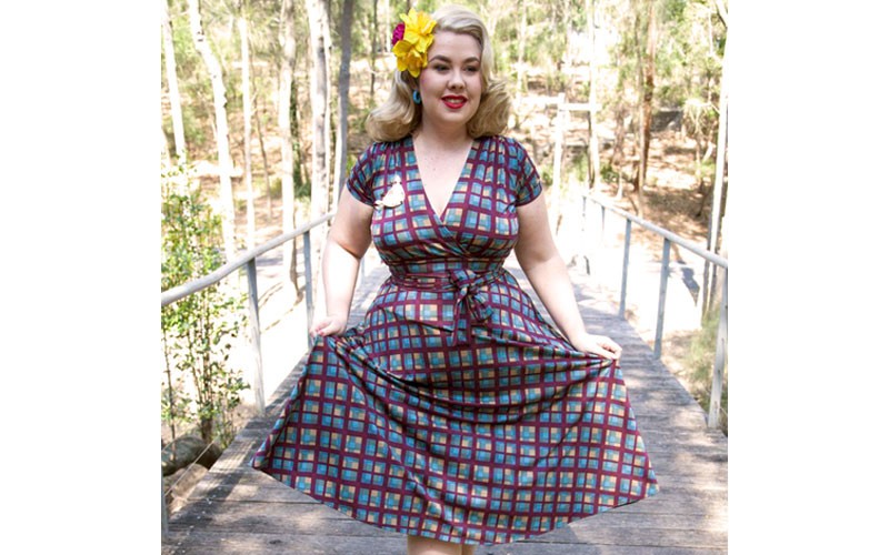 Margaret Dress Plaid Perfection For Women