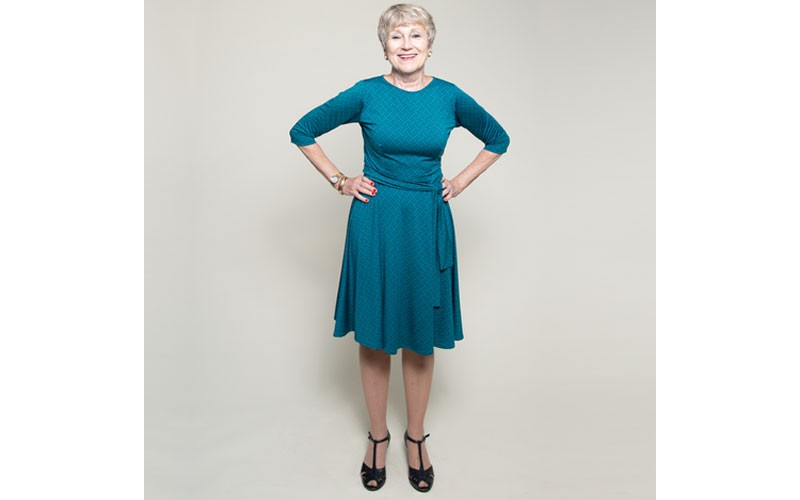 Katharine Dress Taos Teal For Women