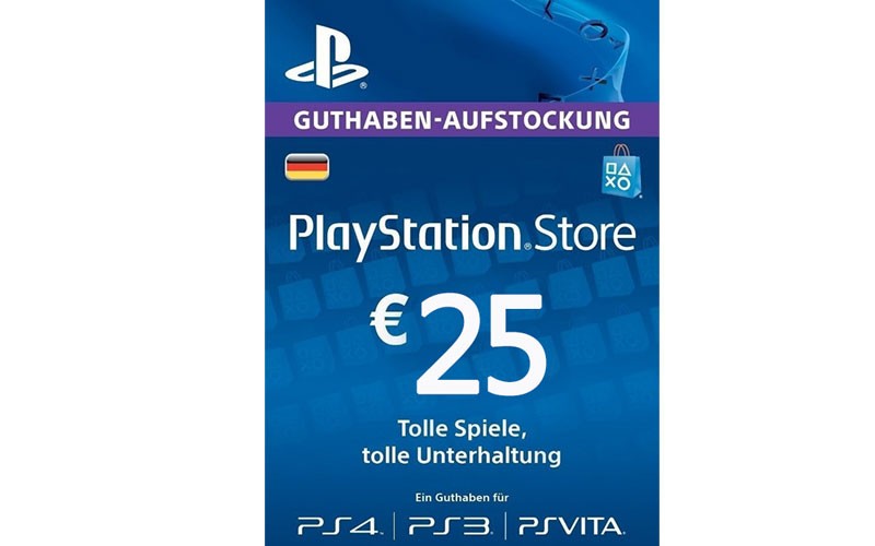 Play Station Network 25 EUR DE In Cd Key