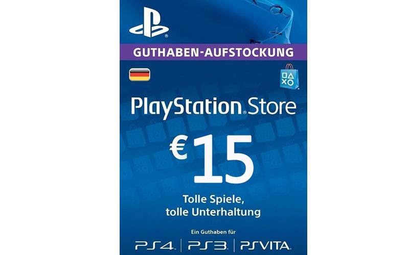 Play Station Network 15 EUR DE In Cd Key