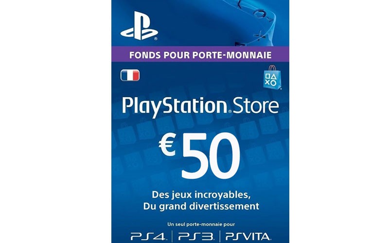 Play Station Network 50 EUR FR In Cd Key