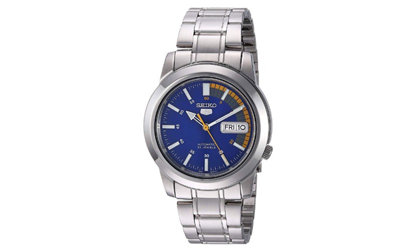 Seiko Mens SNKK27 Seiko 5 Stainless Steel Automatic Watch