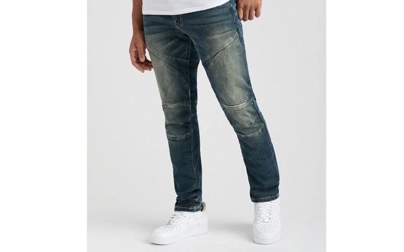 Decibel Bayou Knee Pleat Jeans