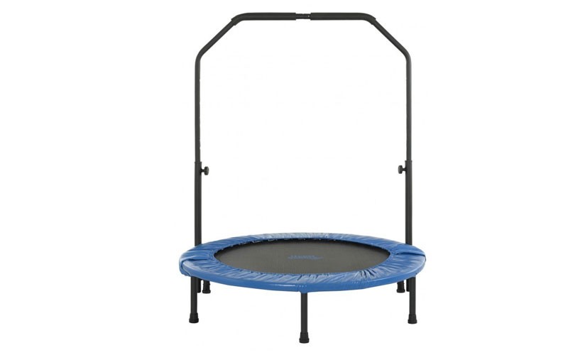 40in Mini Trampoline with Handrail