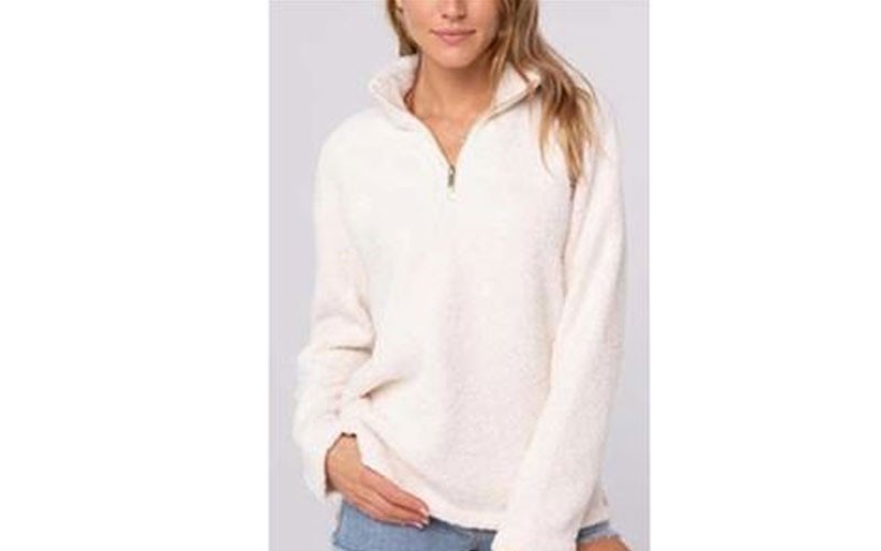 Thread and Supply Cozy Drayton Pullover for Women