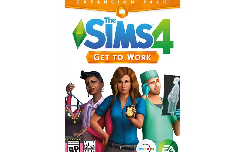 The Sims 4 Get To Work Origin CD Key