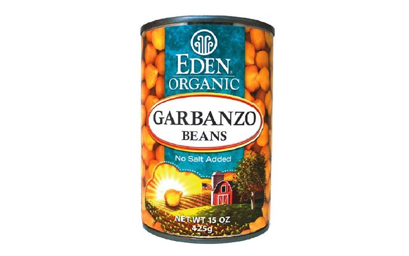 Eden Foods Organic Garbanzo Beans No Salt Added 15 oz Cans