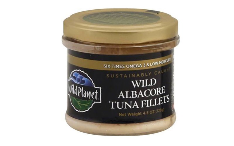 Wild Planet Wild Albacore Tuna Fillets 4.5 oz Jars