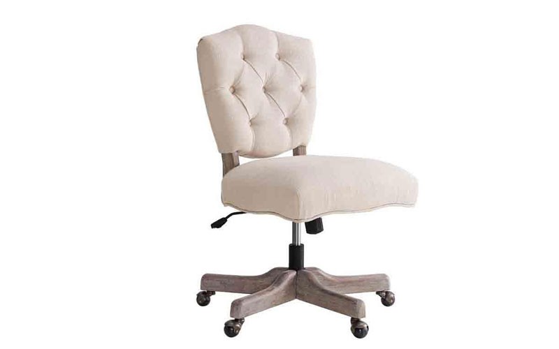 Bayden Hill Kelsey White Office Chair