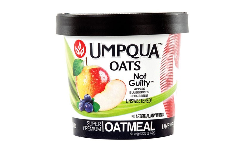 Umpqua Oats Not Guilty Super Premium Oatmeal 2.20 Ounce 12 Count