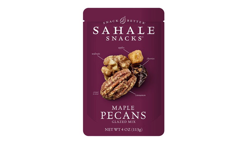 Sahale Snacks Maple Pecans Glazed Mix 4 oz Bags Pack of 6