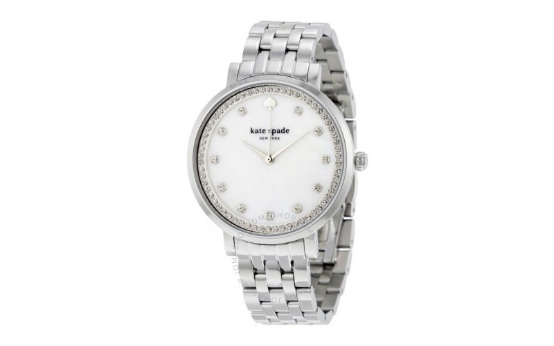 Kate Spade Monterey Mother of Pearl Stainless Steel Ladies Watch