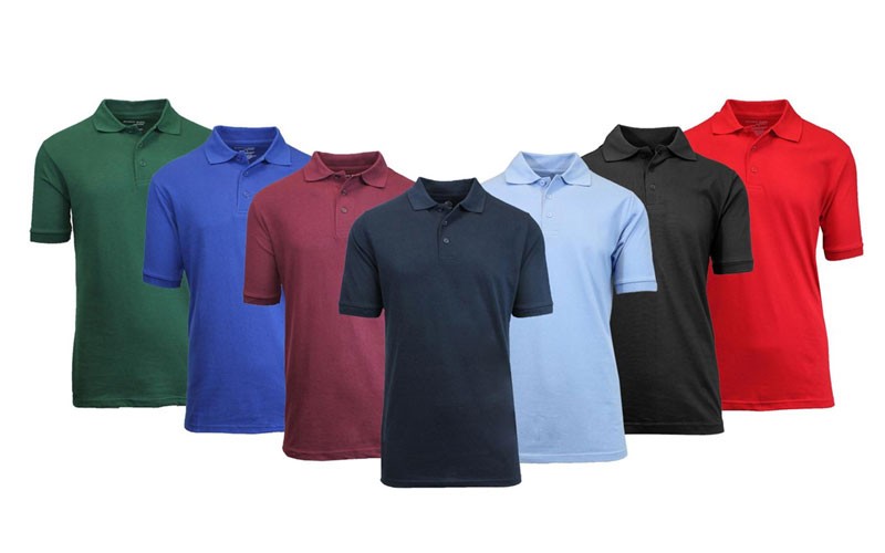 Mens Short Sleeve Piqué Polo Shirt (S-3XL)