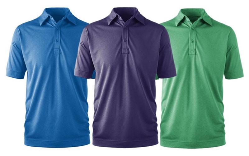 Zorrel Mens Syntrel DuraColor Heather Performance Polo (S-3XL)