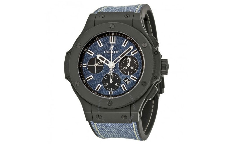 Hublot Big Bang Automatic Blue Jeans Dial Mens Watch