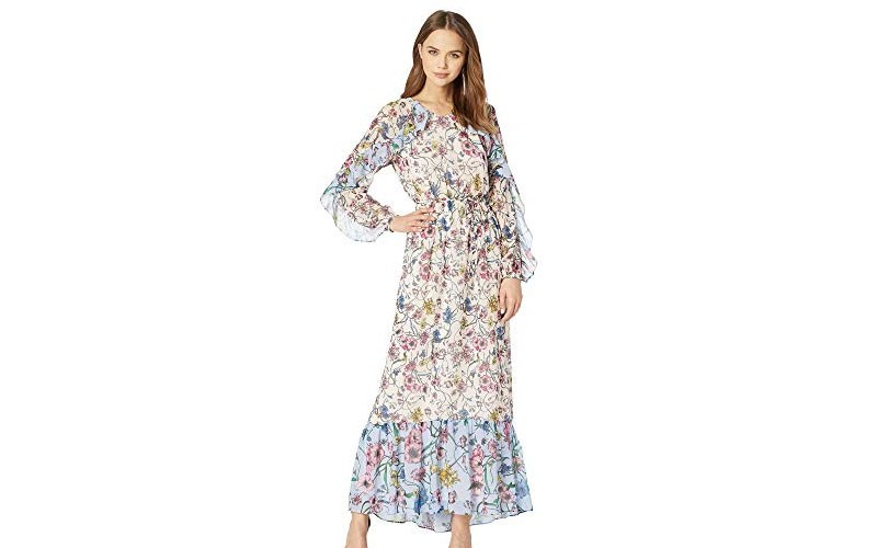 Juicy Couture Mixed Floral Maxi Dress
