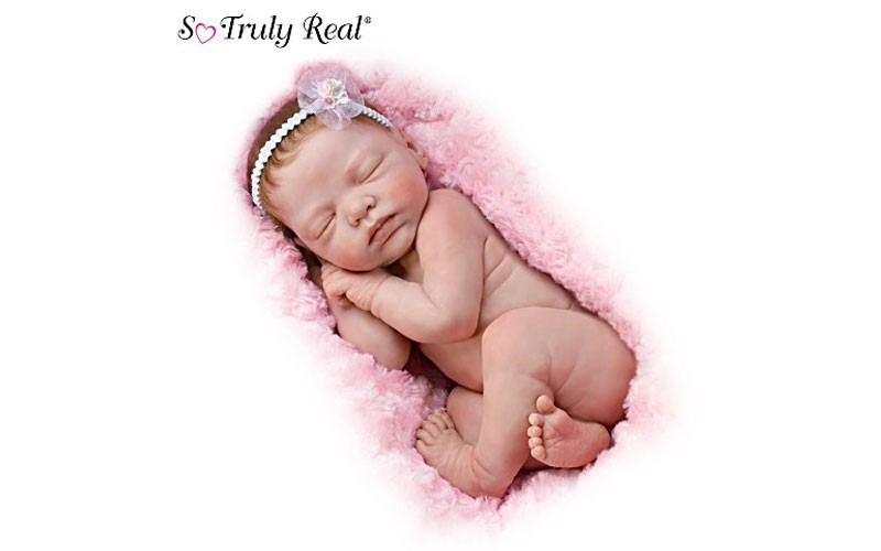 Lifelike Newborn Baby Doll By Marita Winters