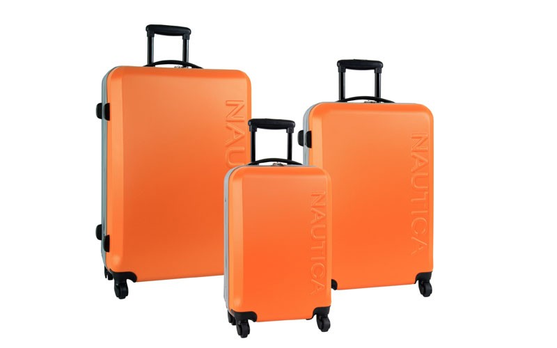 Nautica Ahoy 3 Piece Hardside Spinner Luggage Set