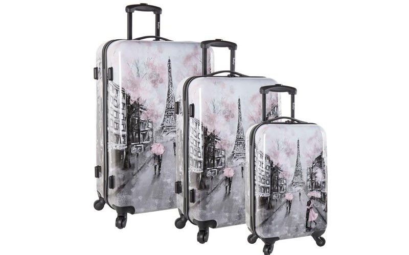 Wembley Live It Up 3 Piece Hardside Spinner Luggage Set