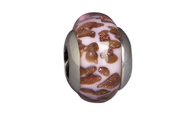 Moments in Time Sterling Silver Murano Glass Charm by Lenox