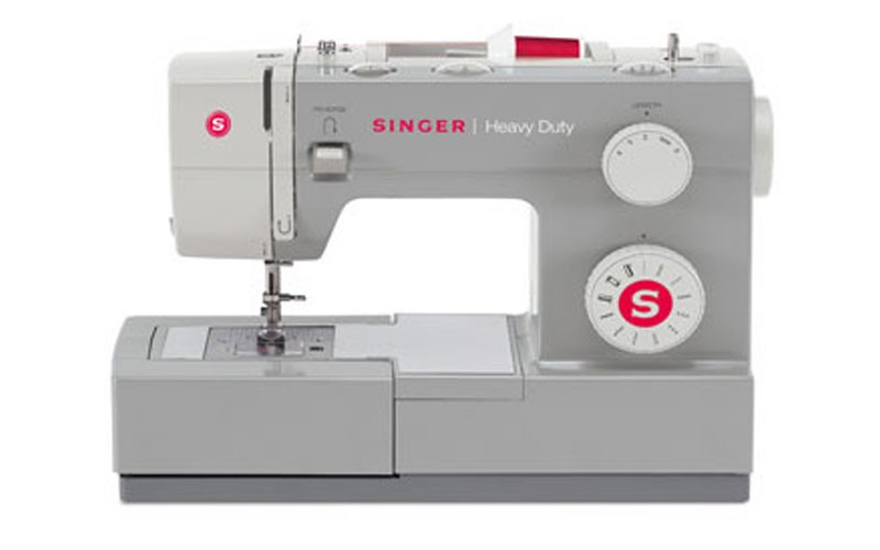 Singer 4411 Heavy Duty Sewing Machine, 11 Stitch Patterns, 1,100 SPM & Stainless