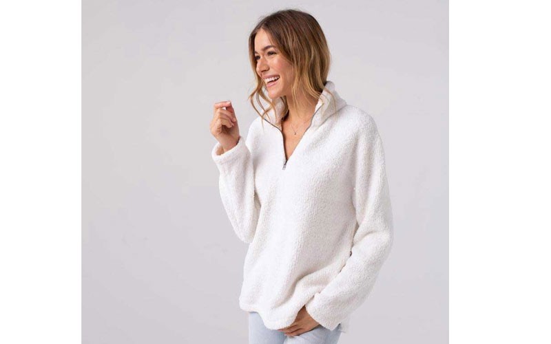 Thread and Supply Cozy Drayton Pullover for Women