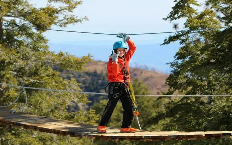 Ziplining Big Bear Lake, Weekend 3 Hours