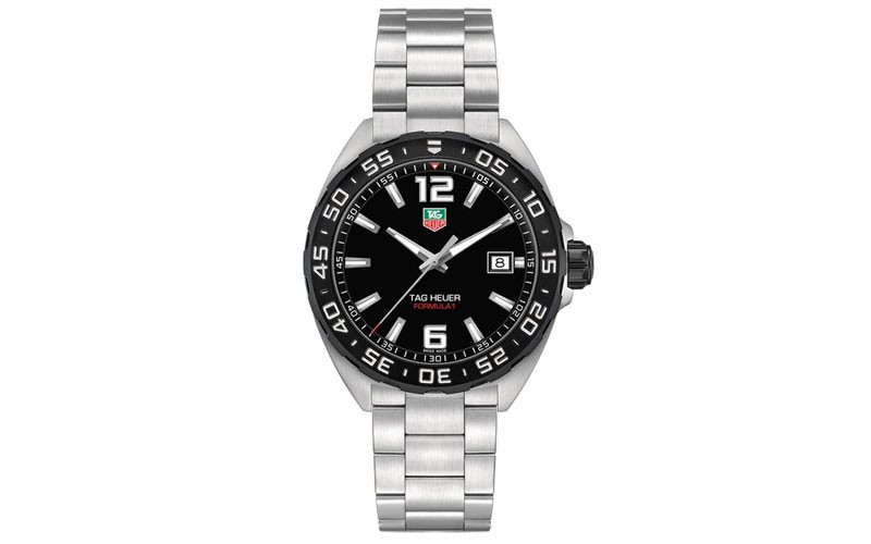 Tag Heuer Formula 1 Black Dial Mens Watch WAZ1110.BA0875