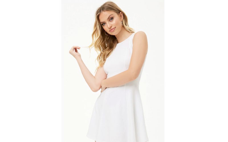 Fit & Flare Mini Womens Dress