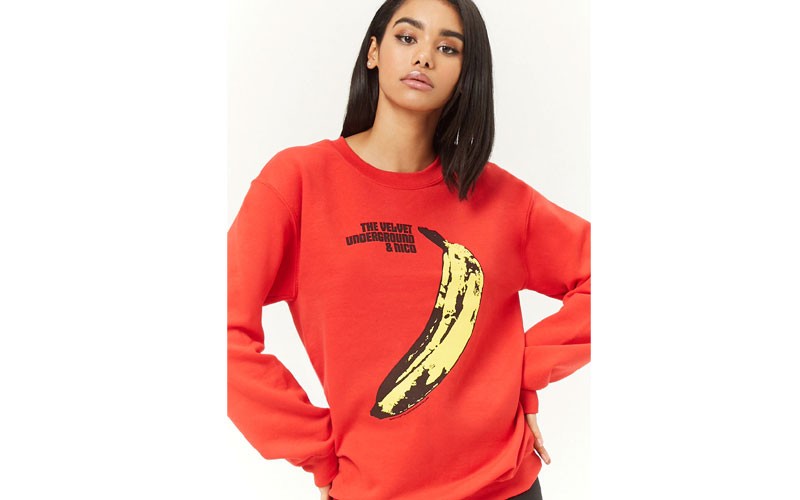 The Velvet Underground & Nico Graphic Sweatshirt For Womens