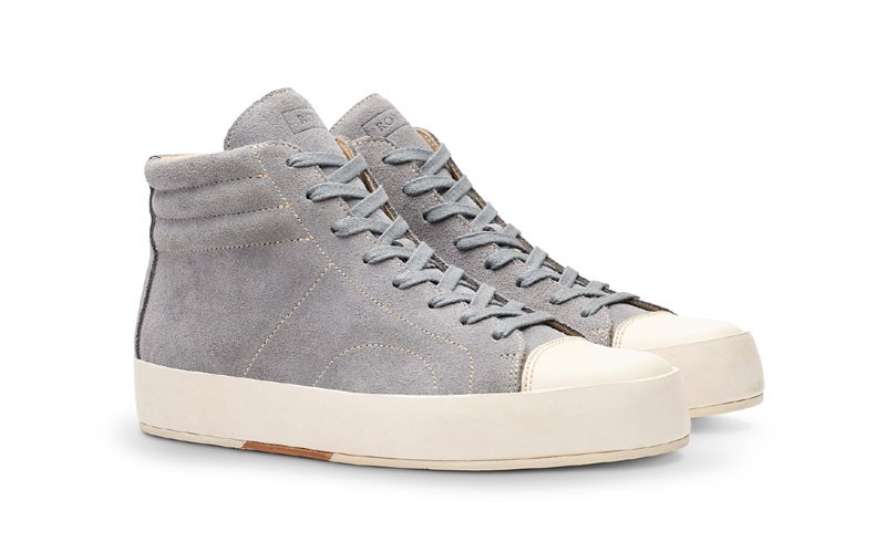 Eighty Six Gray Suede Mens Shoes