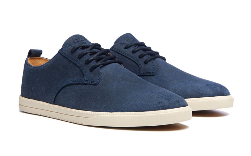 Ellington Suede Navy Mens Shoes