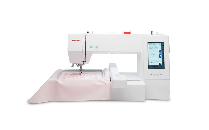 anome Memory Craft 400E Embroidery Machine