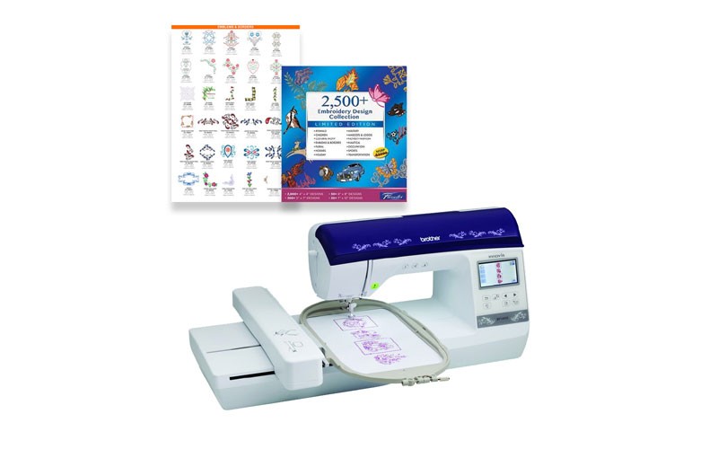Brother BP1400E Embroidery Machine with 138 Built-in Embroidery Designs