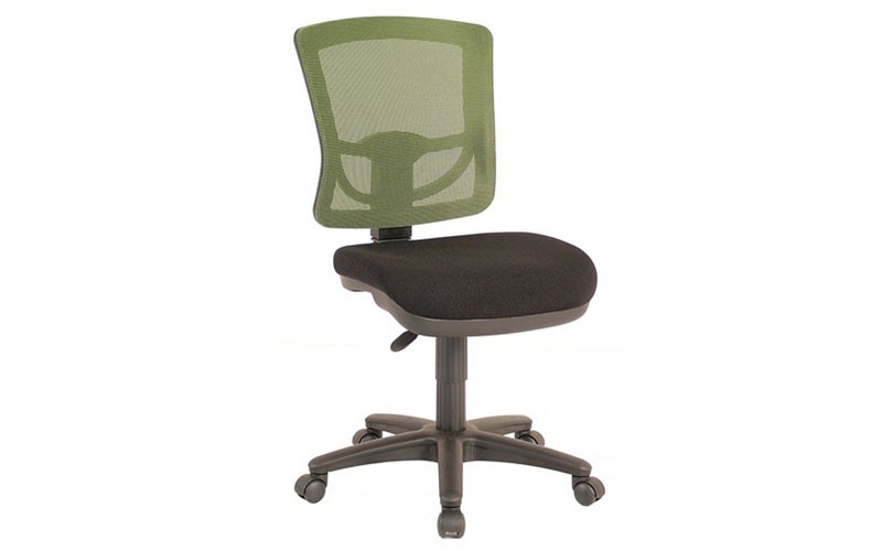 Sylvia Design Comfort Sewing Chair with Mesh Back Green