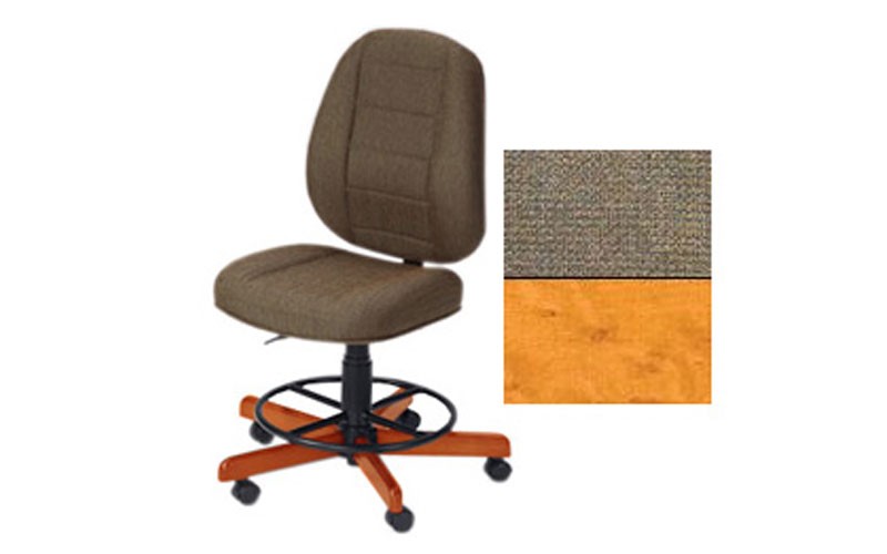 Koala Sewcomfort Chair Mocha Cushion & American Birdseye Maple Base 