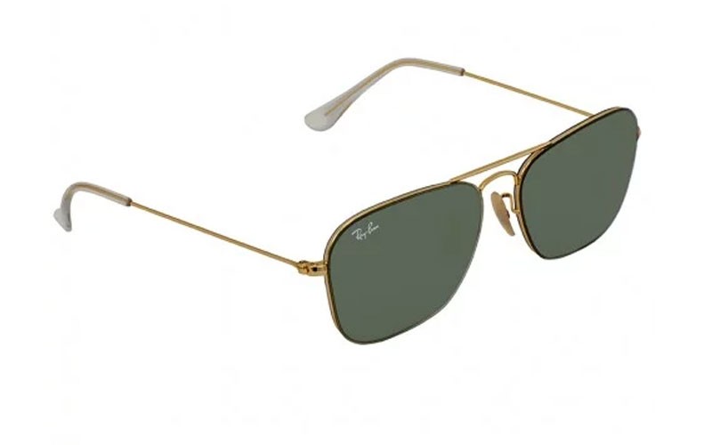 Ray Ban Green Classic Square Sunglasses