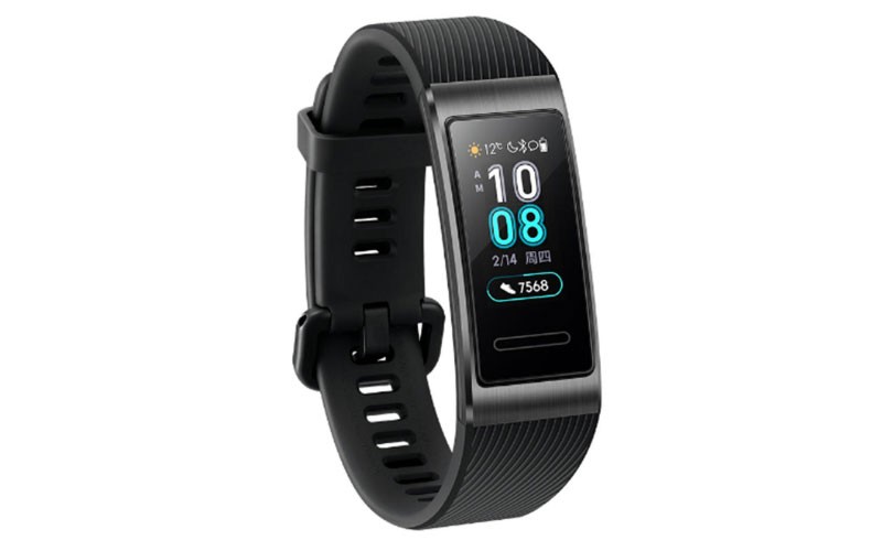 Original Huawei Band 3 Pro AMOLED Color Display GPS-built 5ATM Heart Rate Metal